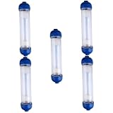 Alipis 5 Uds Filtro De Agua Botella De Agua Filtro Vacío Carcasa Transparente Botella De Filtro Para Agua Colador Pequeño Purificador De Agua Para Toda La Casa Botella Para El Hogar Caja