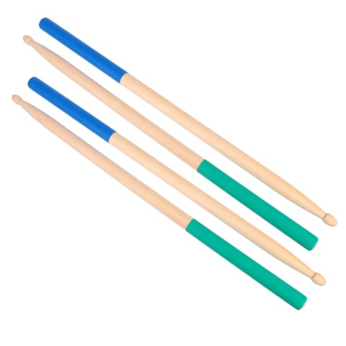 Baquetas de madera para batería 2 pares miniatura 1