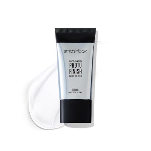 Smashbox The Original Photo Finish Smooth & Blur Makeup Primer | Instantly Smooths and Blurs Fine Lines and Pores | Vitamins A + E, 0.34 Fl Oz