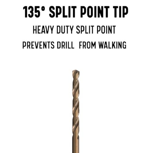 Drill America GLBCOX121/4 1/4 Inch X 12 Inch Cobalt Aircraft Extension Drill Bit thumb #2