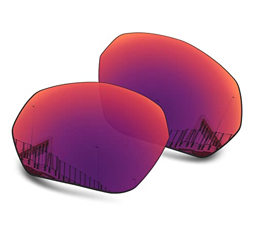 Image of Well-aimed Replacement Lenses Compatible with Oakley Plazma OO9019 Sunglasses - Midnight Iridium Polarized
