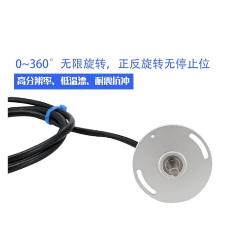 Codificador de sensor de ángulo magnético 310A para un posicionamiento rotatorio de 360° 3