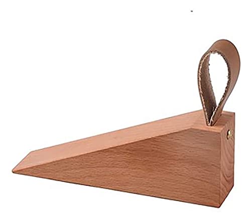 Topes de puerta de madera creativos y elevados de 50mm para seguridad 2