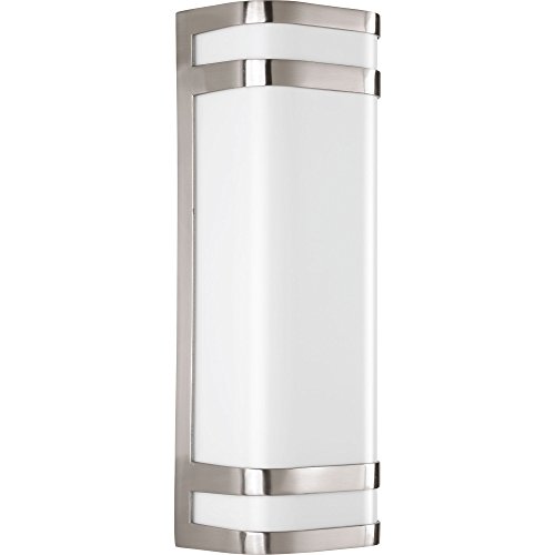 80% Off Discount Valera LED Collection 2-Light Matte White Acrylic Shade Modern Outdoor Large Wall Lantern Light Brushed Nickel 80% Off Discount Valera LED Collection 2-Light Matte White Acrylic Shade Modern Outdoor Large Wall Lantern Light Brushed Nickel