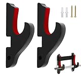 Ajustement universel : notre 1 paire de supports muraux Katana est parfait pour toutes les épées d'un diamètre allant jusqu'à 3,5 cm et poids jusqu'à 10 kg – Idéal pour Katana, Wakizashi, Tanto, épées de samouraï et épées cosplay comme Demon Slayer. Le support Katana s'adapte à n'importe quel salon, salle de jeux ou salle de collection, décoration et pratique.