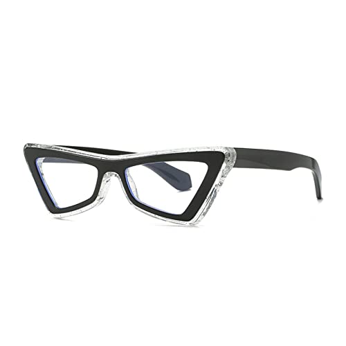 Lunettes anti lumière bleue ordinateur femme TR90 à verres optiques transparents - 5