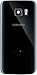 CELL4LESS Compatible Back Glass Cover Back Door w/Installed Camera Lens, Custom Removal Tool & Installed Adhesive Replacement for Samsung Galaxy S7 - All Models G930 - OEM Replacement (Black)