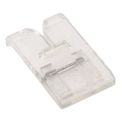 Pie prensatelas para máquina de coser plástico transparente miniatura 1