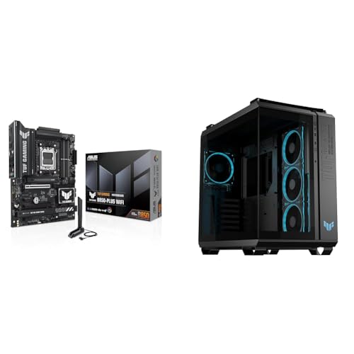 ASUS TUF Gaming B850-PLUS WiFi boîtier PC ATX noir config AMD gamer