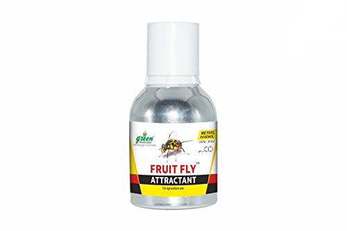 Green Revolution Fruit Fly Trap Attractant 25Ml (Methyl Eugenol Liquid) For Bactrocera Species, Pack Of 4