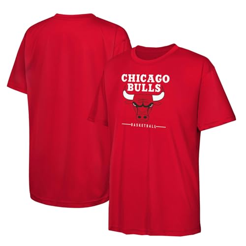 Camiseta de rendimiento NBA Kids Youth transpirable oficial on-court con logotipo