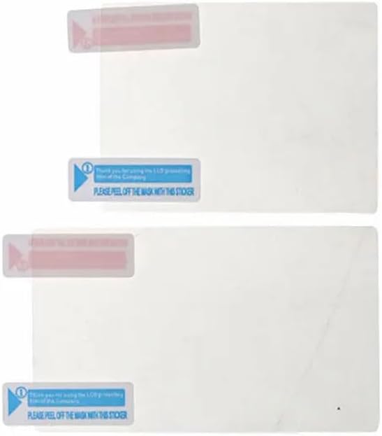 Clear Protective Film for Top Bottom LCD Screen Protector for Nintendo 2DS 3DS XL LL New 3DSLL 3DSXL (for New 2DS LL XL)