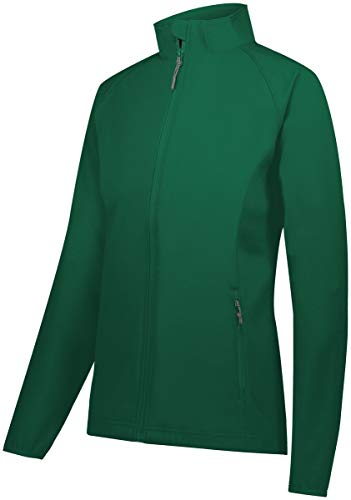 Holloway Sportswear Womens Featherlight Soft Shell Jacket XL Dark Green3