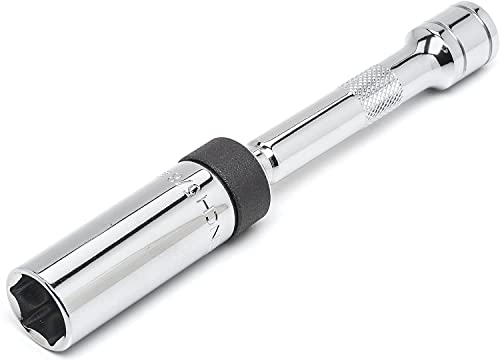 GEARWRENCH 3/8' Drive 6 Pt. 5/8' x 6' Magnetic Swivel Spark Plug Socket - 80546