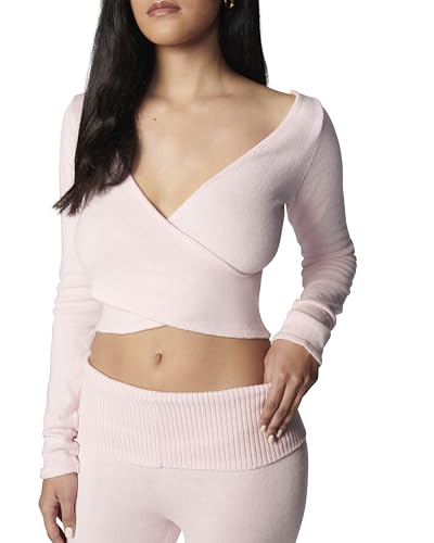 Image of Florence by Mills Women's Barre Collection Crossback Sweater Top