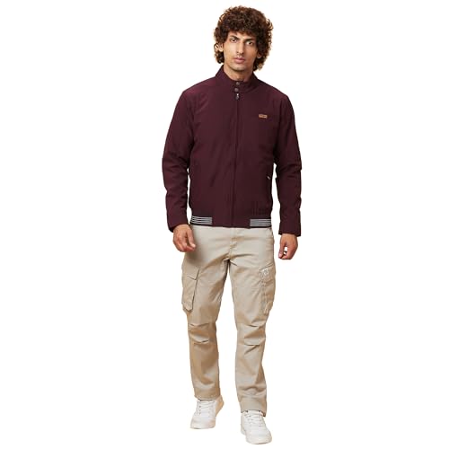 Image of Being Human Turquoise Regular Fit Men's Jacket Clothing