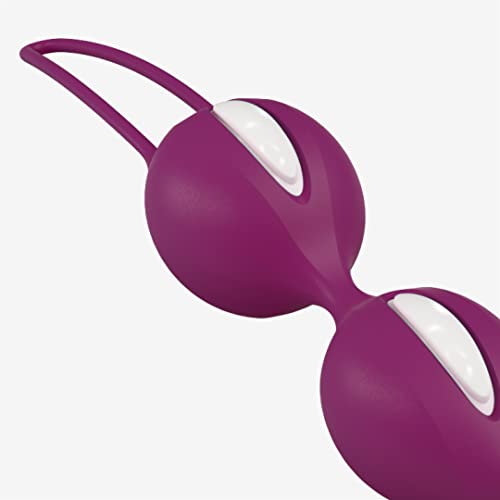 Fun Factory Kegel Balls For Women | Smart Balls Bladder Control Pelvic Floor Strengthening Device - Kegel Balls For Tightening (Double Purple) #TOP3