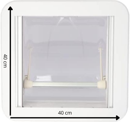 BERGER | Lanterneau 40x40 avec Moustiquaire et Store Occultant – Lanterneau Camping-Car et Caravane, Aération Réglable, Position Pluie, pour Toit 28–50 mm