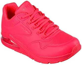Skechers Womens Uno 2 Great Kolor 155634 Neon Pink Coral | Image 1