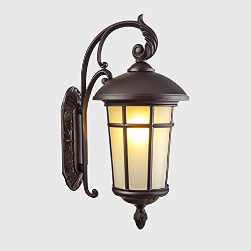 Lampe murale étanche haut de gamme avec boîtier en aluminium et verre d'eau