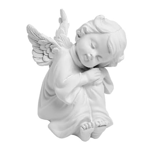 Annlpoy Estatua de Querubín, Resina Blanca Estatua de Ángel de Oración, Figuras Decorativas Angelical para Hogar, Ideal para Mesa y Regalos, Estilo Europeo Clásico, 6 cm de Altura | Ya disponible en tu tienda friki favorita! En mundofriki.es! Annlpoy Estatua de Querubín, Resina Blanca Estatua de Ángel de Oración, Figuras Decorativas Angelical para Hogar, Ideal para Mesa y Regalos, Estilo Europeo Clásico, 6 cm de Altura | Ya disponible en tu tienda friki favorita! En mundofriki.es!