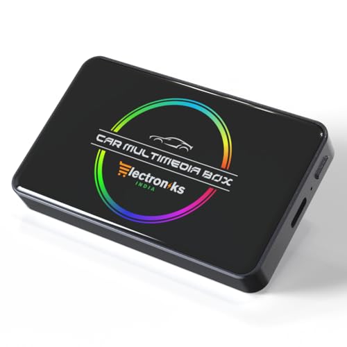 Image of TA5 AI CarPlay Box with 4GB RAM, 32GB Storage, 4K Video, Wireless CarPlay Adapter & Android Auto Adapter, Dual 5G WiFi, Dual Bluetooth, HDMI Output, Android 12 System