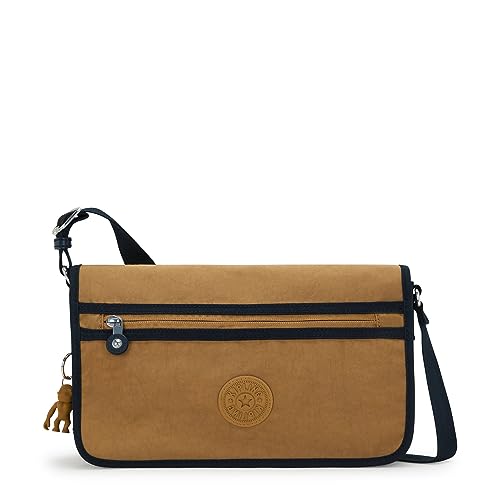 Sac à bandoulière Kipling Elana beige chaud compact pour femme