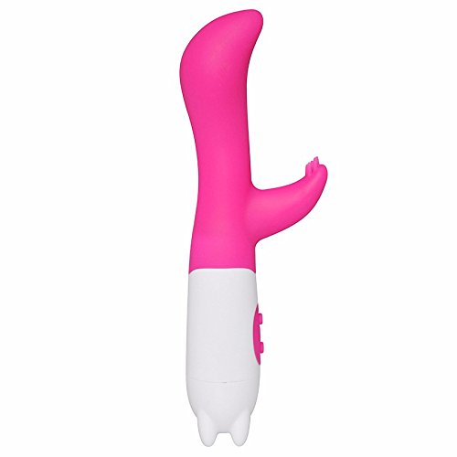 Realistischer Vibrator Rabbit G-Punkt - Klitoris Stimulation - Vibrator für  Sie - Flexibler Vibrator auch als Dildo zu verwenden - Pinkes Sexspielzeug  für Sie