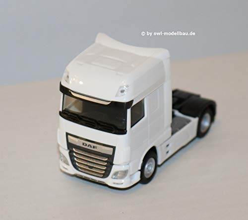 Preisvergleich Produktbild Herpa 309080 DAF XF E6 SSC ZG Facelift weiß, farbig