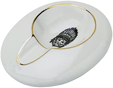 tDM VK[AVgC VK[ DM i ㏬ Cigar Ashtray Ceramics jo[T VOVKbgz_[ ȉ~`~ Rbgpbh ꂪȒP s (zCg)