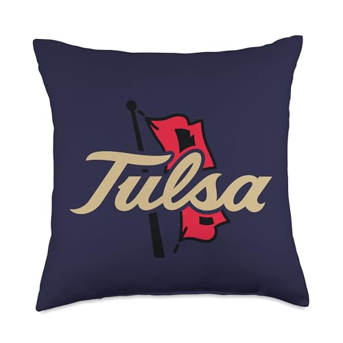 Tulsa Golden Hurricane | NCAA University Merch | NCAFTUL01 Throw Pillow