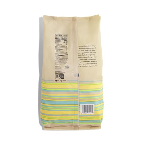 365 by Whole Foods Market, Organic Restaurant Style White Corn Tortilla Chips, 14 Ounce