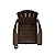 Keter Outdoor Patio Garden Deck Furniture Resin Adirondack Chair with Built-in Cup Holder (Brown)