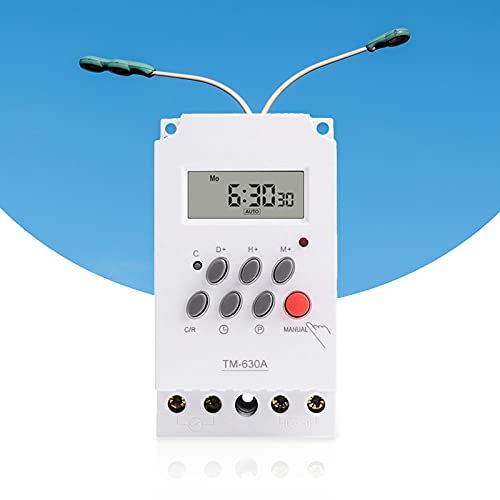 Qiguch66 Tm630A-4 Time Relay 220V Low Power Consumption Plastic Multipurpose Timer Controlling Switch thumb #4