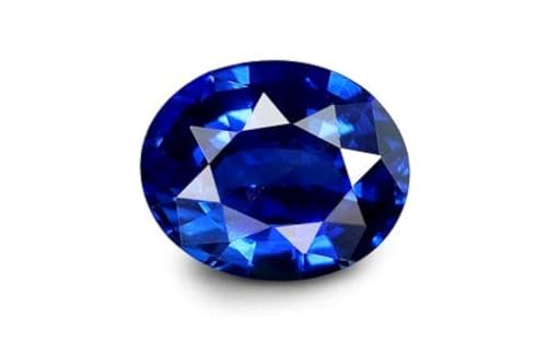 Saphir bleu certifié Neelam pierre précieuse naturelle 2,25 Ratti bague et pendentif