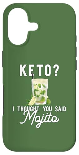 KETO? I THOUGHT YOU SAID MOJITO �t�@�j�[�h�����N�~�[�� ON BACK �X�}�z�P�[�X iPhone 17 �p