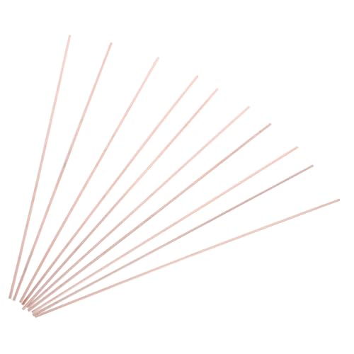 OSOLADY High-temperature Resistant Flat Rods Welding Rods for Garden Metal Crafts Diy Kit