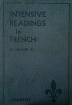 Hardcover Intensive Readings in French for Grade XI Book