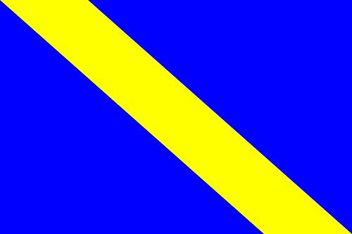Drapeau Strelske Hostice pour décoration extérieure et événements