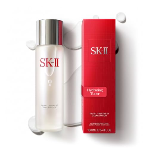SK-II Facial Treatment Clear Lotion 5.4 oz - Hydrating Face Toner with PITERA & AHA, Exfoliates and Improves Texture for Even Skin Tone