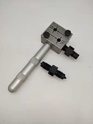 Metdeinso 2 in 1 SAE DIN ISO Bubble Flare Tool 45 Degree 3/16“ 4.75mm Copper Pipe Break LINE Flaring Tool