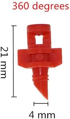 耐久性 90/180/360角度スプリンクラー温室庭園灌漑スプレーノズル農業ツールミストスプリンクラー2000 PCS (Color