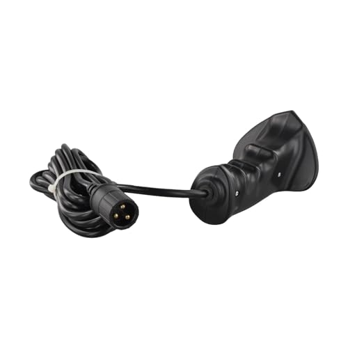 Auratrove Télécommande de treuil électrique à 3 broches, 12 V-48 V 500 A avec câble de 300 cm, pour véhicule tout-terrain, système à 3 prises jack