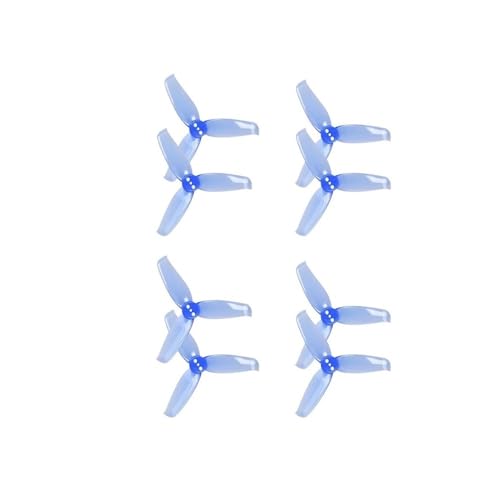 Hélices 2.5X4 pales pour drone de course toothpick avec arbre moteur de 1.5mm