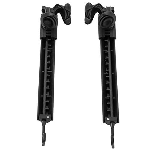 Voluxe Kayak Foot Rest, Black 21.3x2.3x4.7in Kayak Foot Braces Rudder Pedals for Fishing Boats for Sea Boats - Image 3