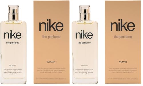 Eau de Cologne femme Nike The Perfume Woman format spray oriental vanillé 75 ml Lot de 2