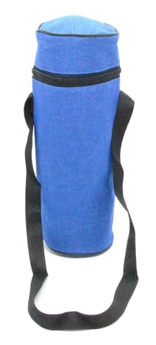 Z1 Bolsa Térmica para Botella con Correa, 1,5-2 L, Azul 11x34cm 2l