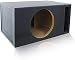 4.0 Cu. Ft. Ported/Vented MDF Sub Woofer Enclosure Box for Car Subwoofer(s) (4.0 ft^3 @ 32Hz) | Premium MDF Construction | Made in U.S.A. (Single 15" Round)