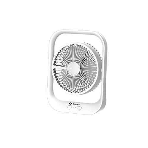 Image of Bajaj PYGMY 178mm White Personal Fan, Regular