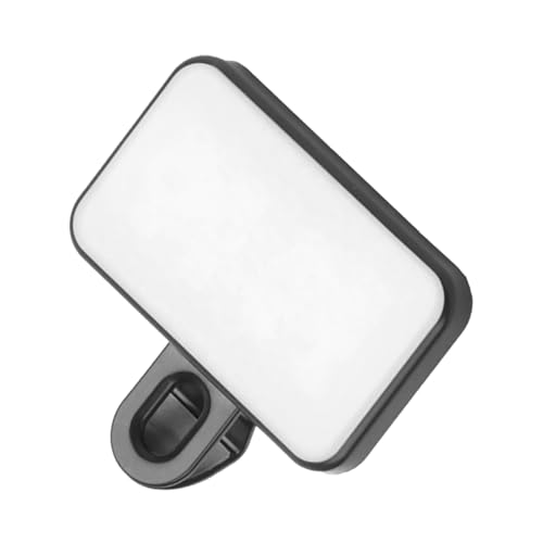 VILLCASE Triple Led Selfie Light for Phone Clip on Laptop Light Low Power Consumption for Video Calls